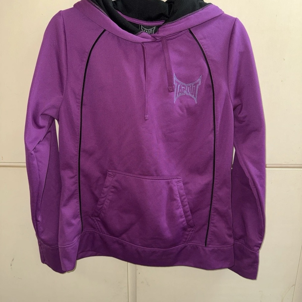 Tapout Hoodie Women Size Large Color Purple